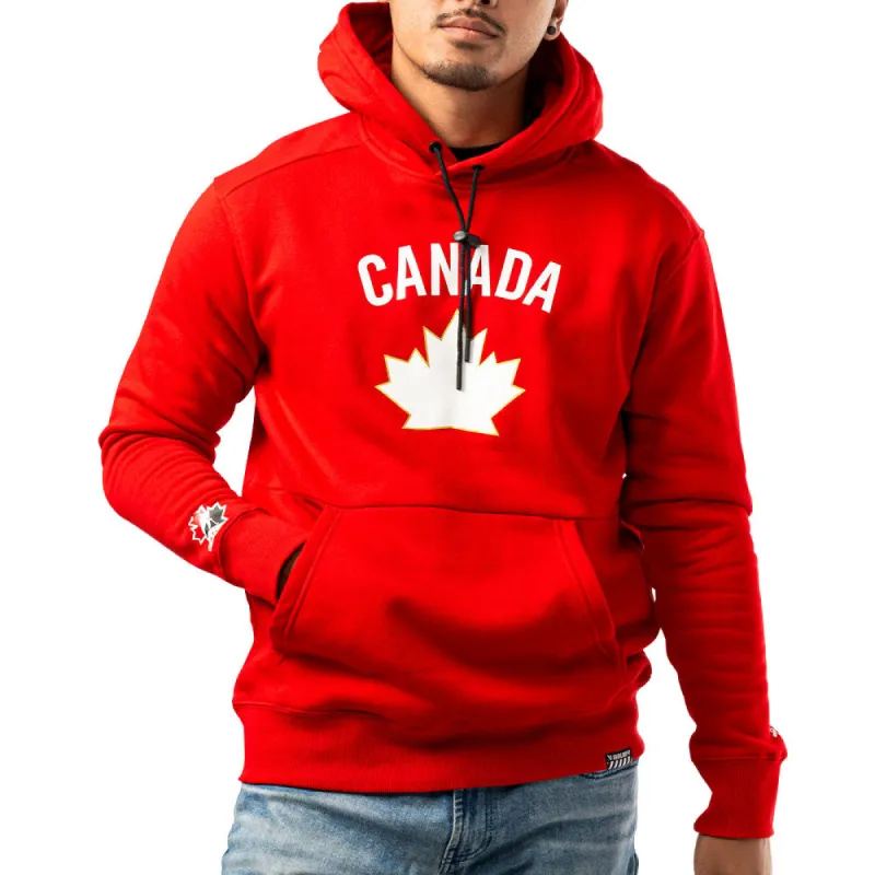 BAUER HOCKEY CANADA CORE ULTUMATE ADULT RED HOODIE sold by Pro Hockey Life