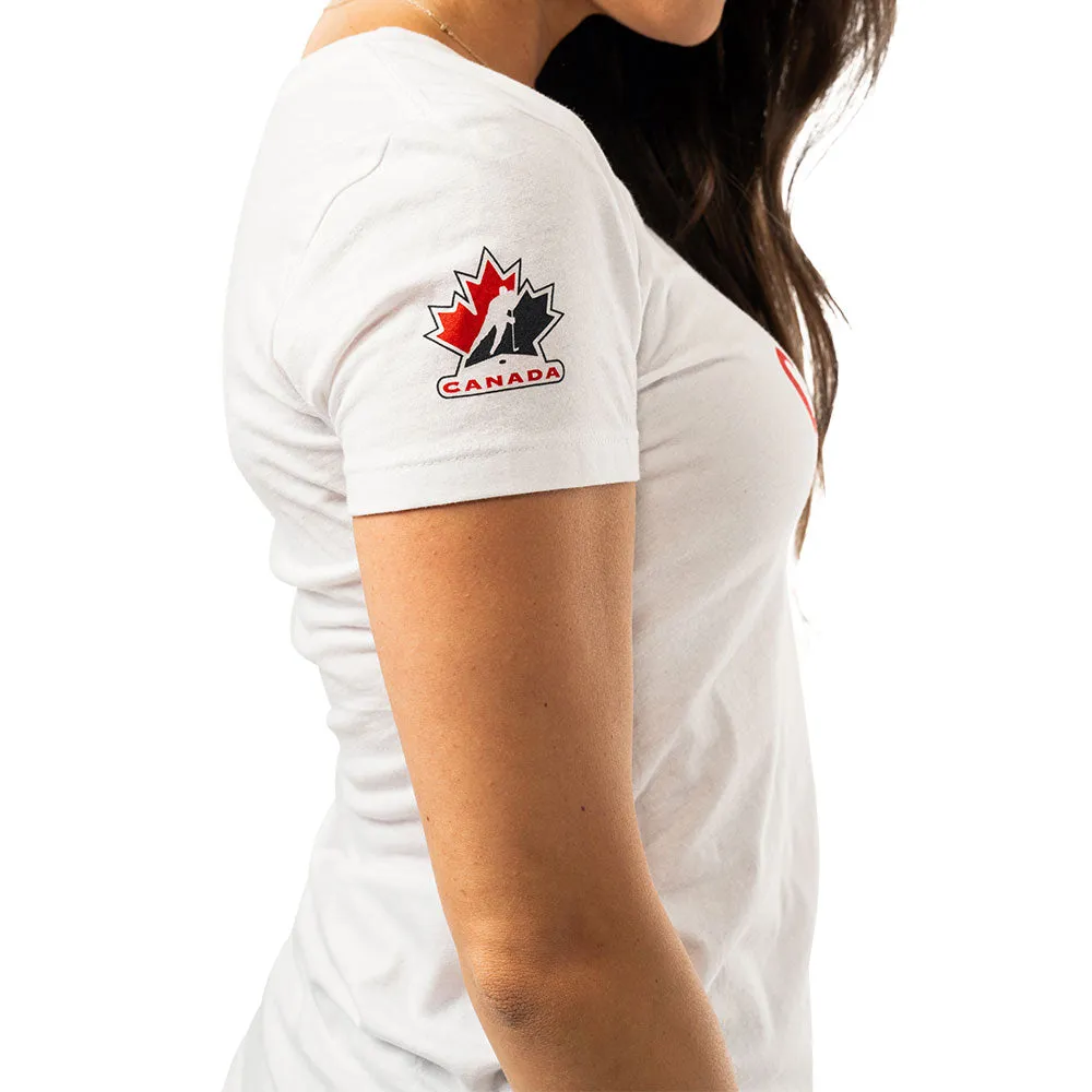 Bauer Hockey Canada Graphic Women's White T Shirt sold by Pro Hockey Life product image thumbnail 3