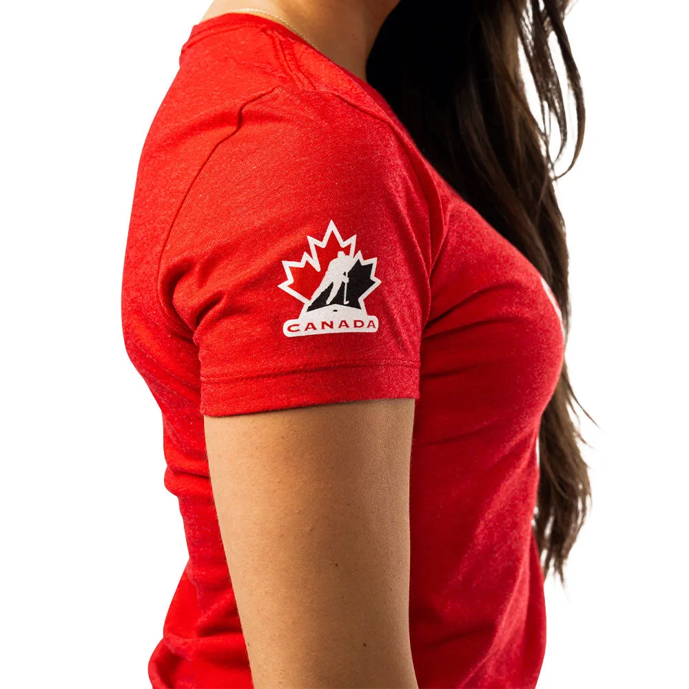 Bauer Hockey Canada Graphic Women's Red T Shirt sold by Pro Hockey Life product image thumbnail 3