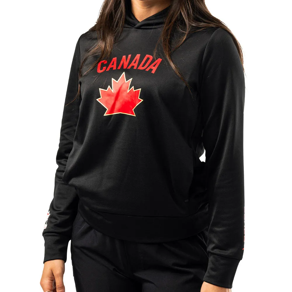 Bauer Hockey Canada Women's Black Hoodie sold by Pro Hockey Life product image thumbnail 2