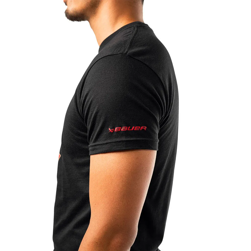 Bauer Hockey Canada Graphic Adult Black T Shirt sold by Pro Hockey Life product image thumbnail 3