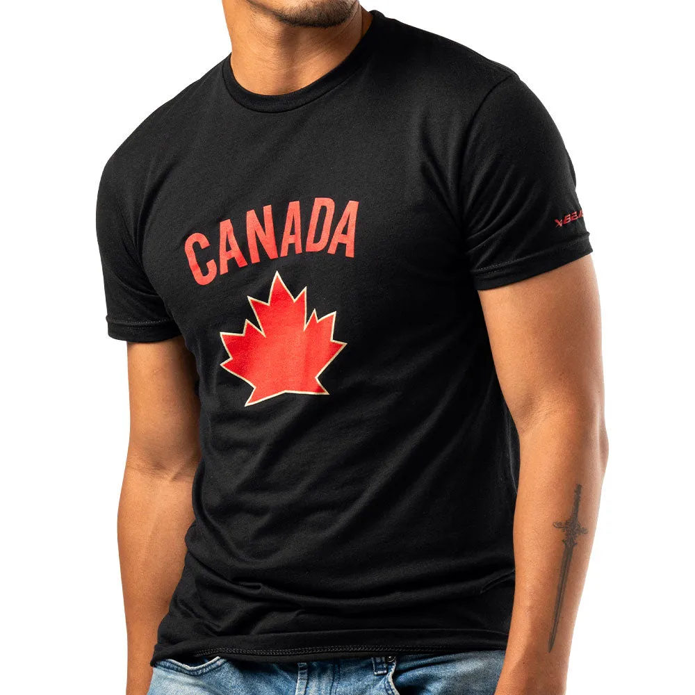 Bauer Hockey Canada Graphic Adult Black T Shirt sold by Pro Hockey Life