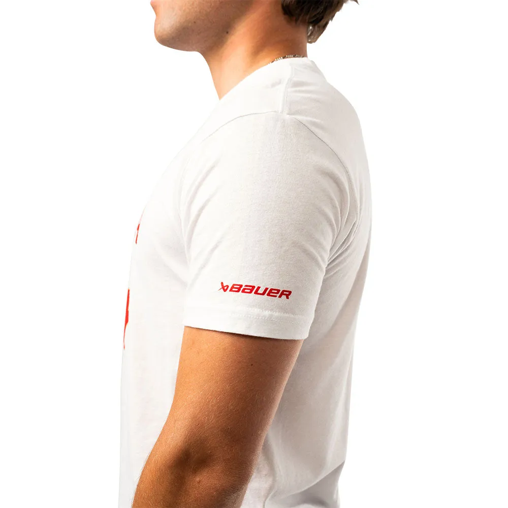 Bauer Hockey Canada Graphic Adult White T Shirt sold by Pro Hockey Life product image thumbnail 4