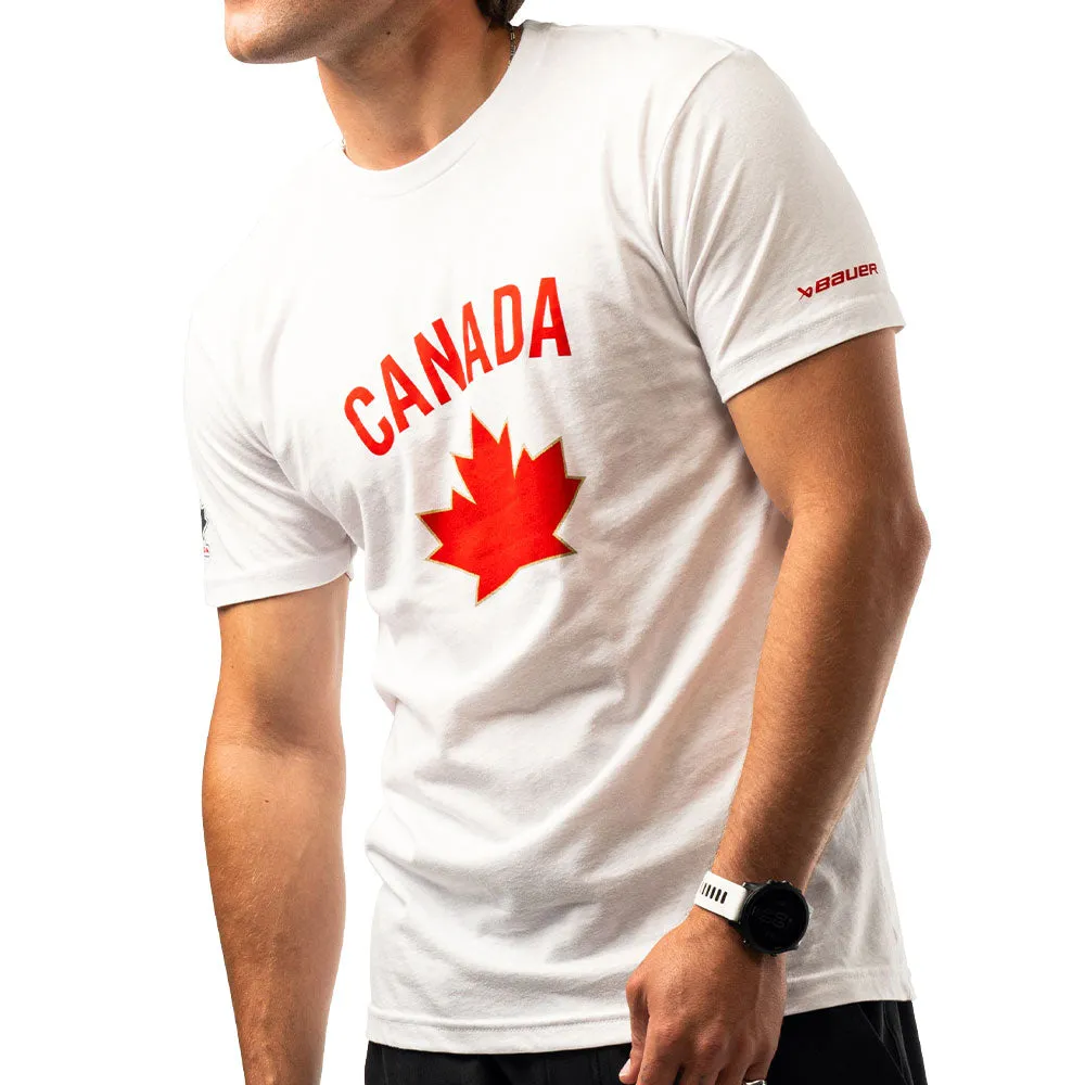 Bauer Hockey Canada Graphic Adult White T Shirt sold by Pro Hockey Life