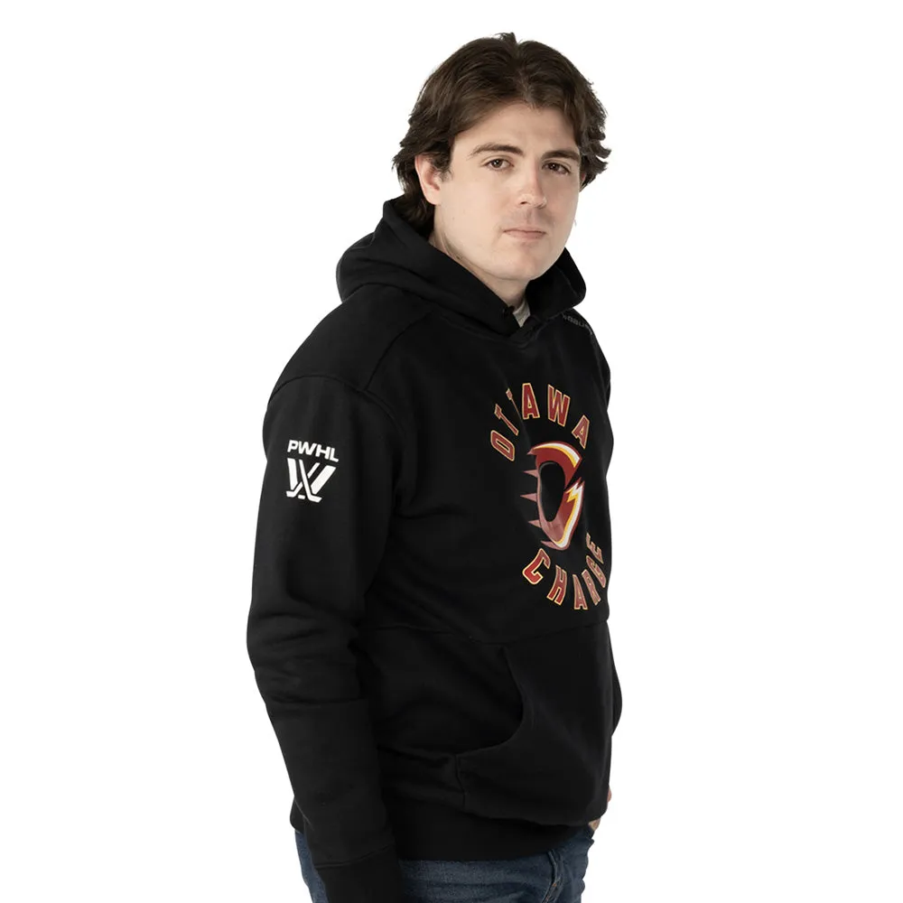 Bauer Ottawa Charge Ultimate Adult Black Hoodie sold by Pro Hockey Life product image thumbnail 2