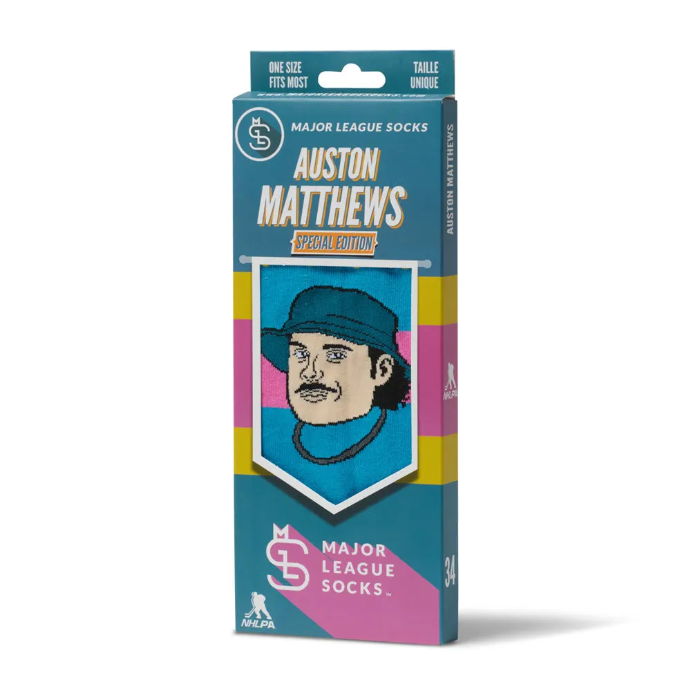 Major League Socks Toronto Maple Leafs Auston Matthews Special Edition Socks sold by Pro Hockey Life product image thumbnail 2