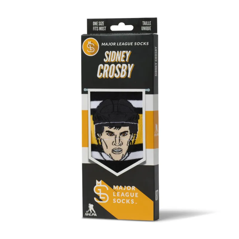 Major League Socks Pittsburgh Penguins Sidney Crosby Socks sold by Pro Hockey Life