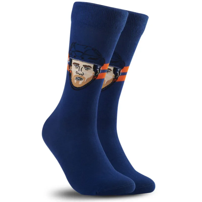 Major League Socks Edmonton Oilers Leon Draisaitl Socks sold by Pro Hockey Life