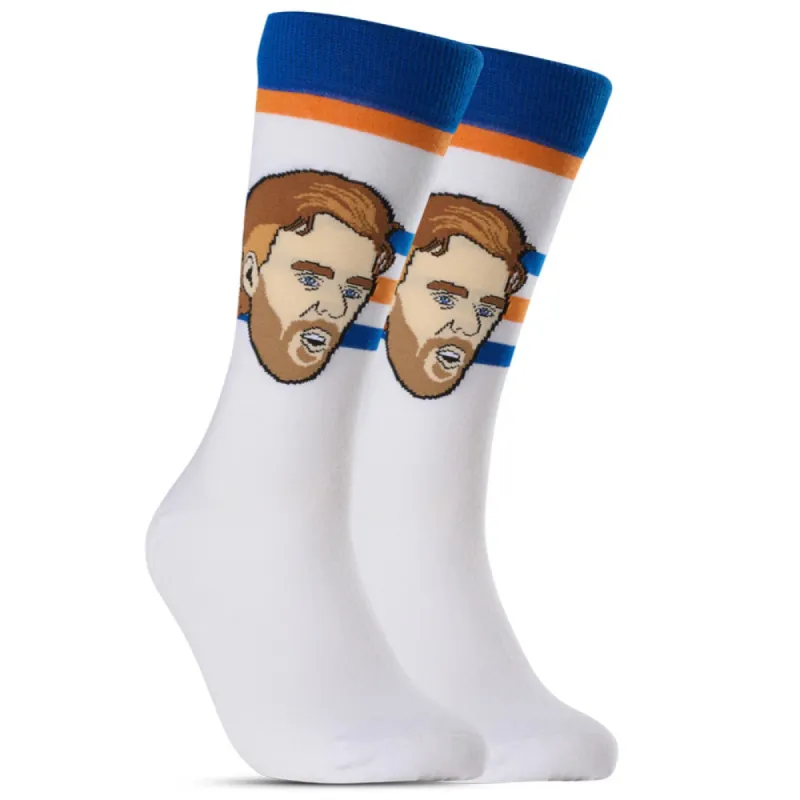Major League Socks Edmonton Oilers Connor Mcdavid Socks sold by Pro Hockey Life
