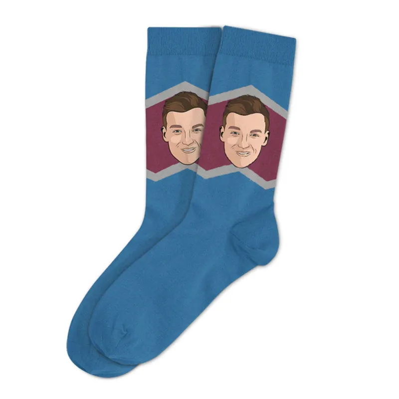 Major League Socks Colorado Avalanche Cale Makar Socks sold by Pro Hockey Life