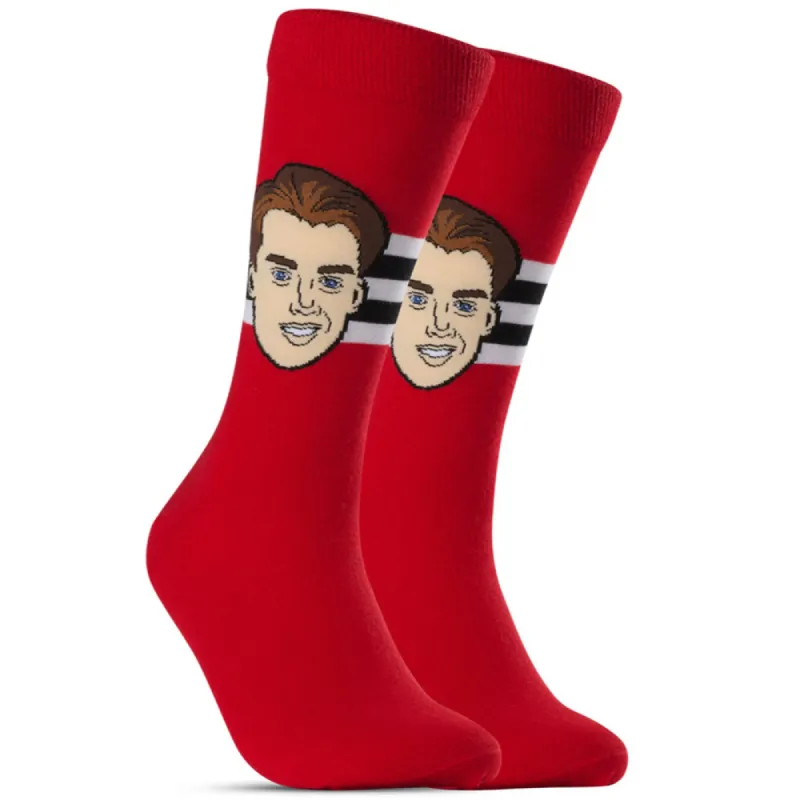 Major League Socks Chicago Blackhawks Connor Bedard Socks sold by Pro Hockey Life