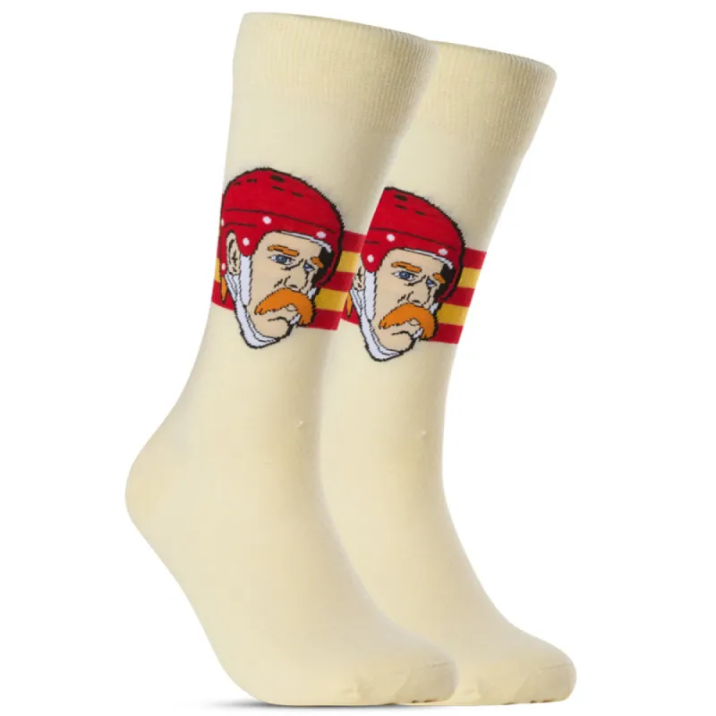 Major League Socks Calgary Flames Lanny Mcdonald Retro Socks sold by Pro Hockey Life