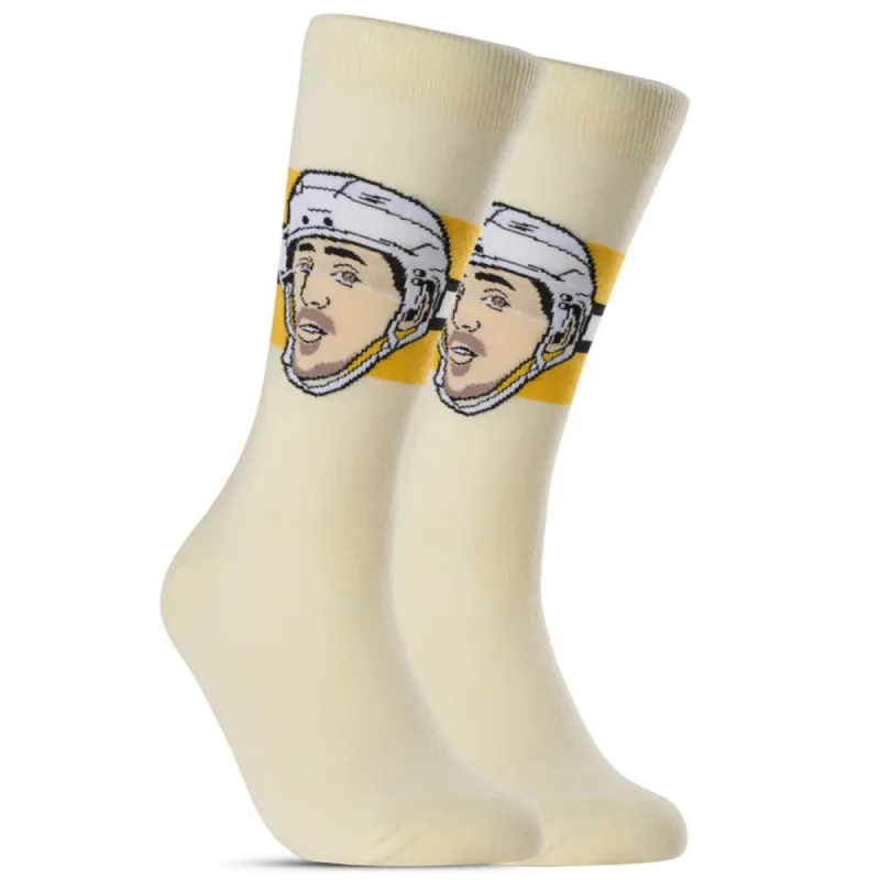 MAJOR LEAGUE SOCKS BOSTON BRUINS BRAND MARCHAND RETRO SOCKS sold by Pro Hockey Life