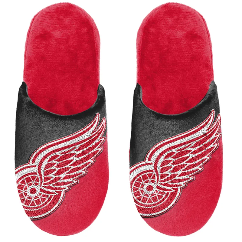 Detroit Red Wings Big Logo Slippers sold by Pro Hockey Life