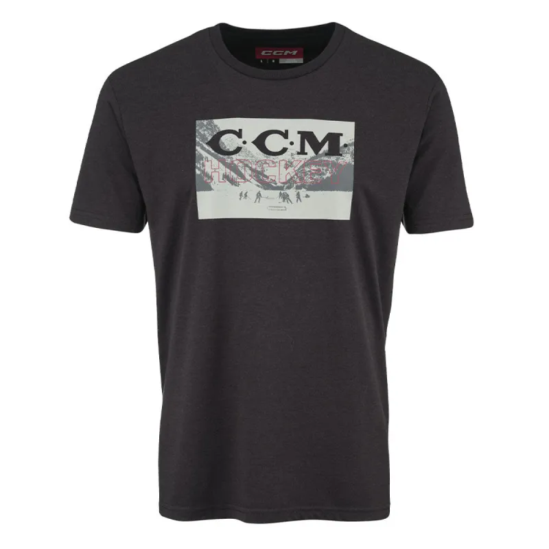 CCM Holiday Adult Black T Shirt sold by Pro Hockey Life