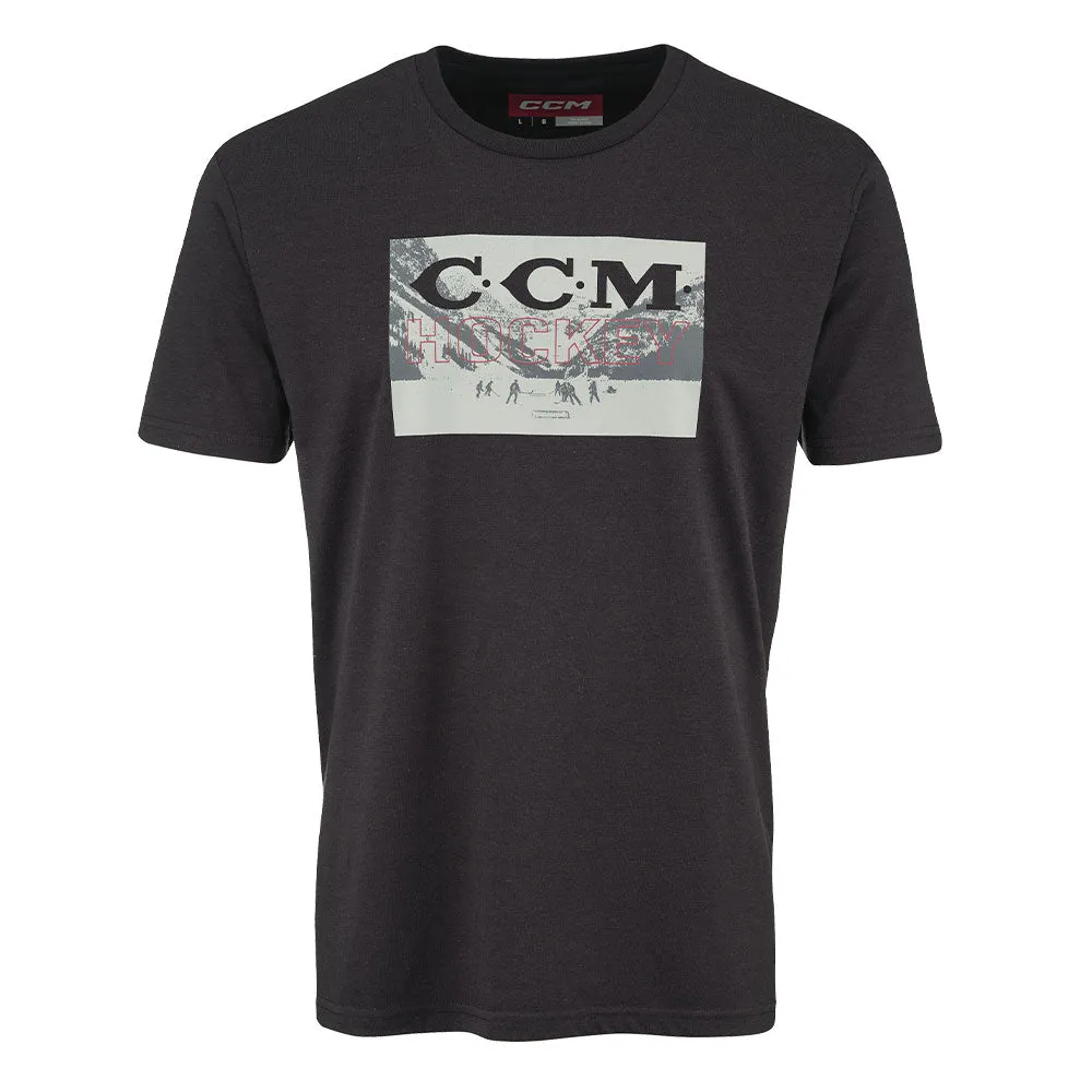 CCM Holiday Adult Black T Shirt sold by Pro Hockey Life