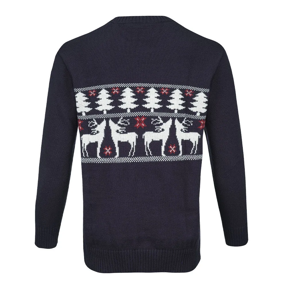CCM Adult Navy Ugly Sweater sold by Pro Hockey Life product image thumbnail 2
