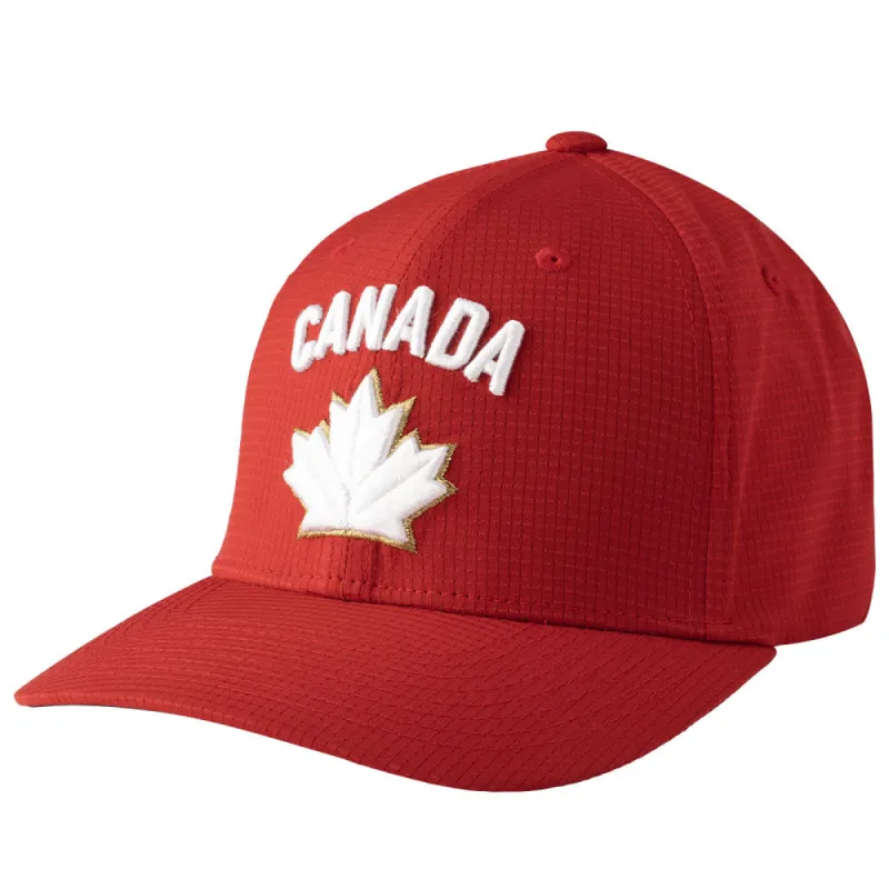 Bauer Hockey Canada Adult Elastafit Red Hat sold by Pro Hockey Life