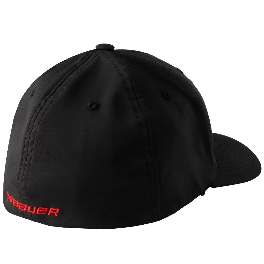 BAUER HOCKEY CANADA ADULT ELASTAFIT BLACK HAT sold by Pro Hockey Life product image thumbnail 2