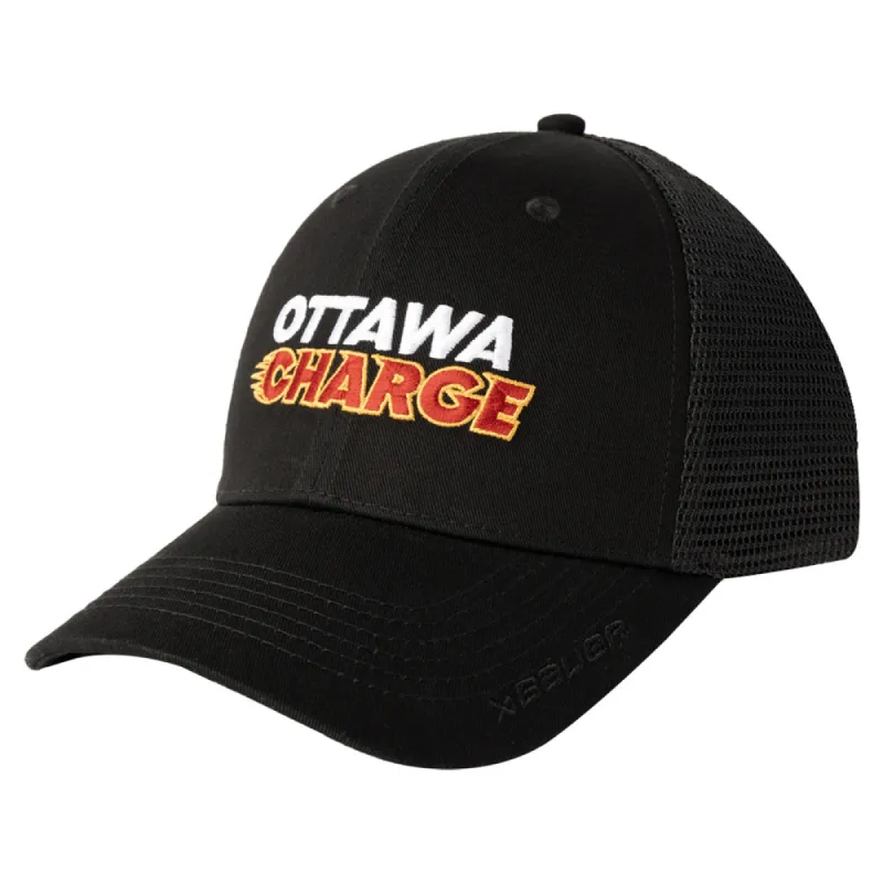 Bauer Ottawa Charge Adult Adjustable Black Hat sold by Pro Hockey Life