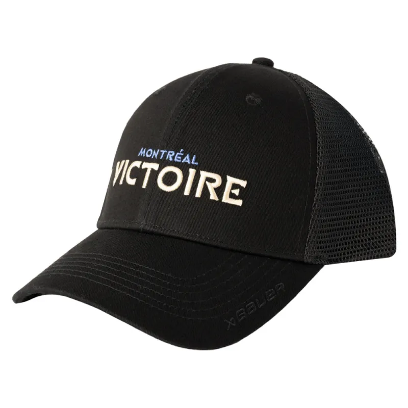 Bauer Montreal Victoire Adult Adjustable Black Hat sold by Pro Hockey Life