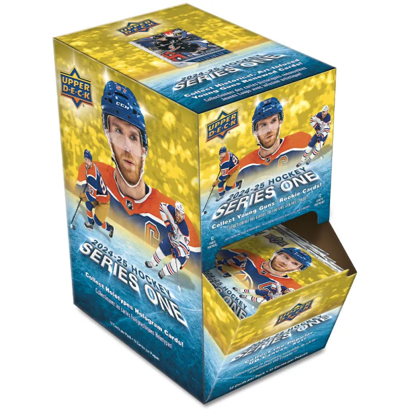 Upper Deck 2024-2025 Series One Retail Gravity Feed Hockey Card Pack sold by Pro Hockey Life