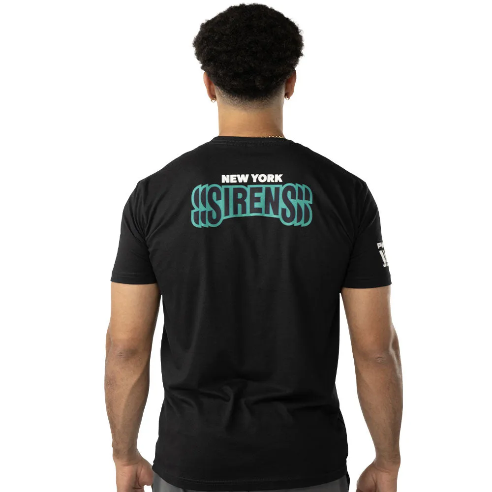 Bauer New York Sirens Adult Black T Shirt sold by Pro Hockey Life product image thumbnail 2