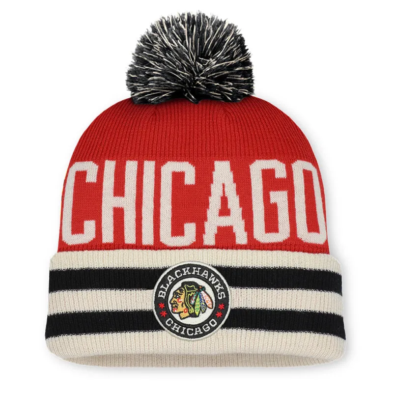 FANATICS CHICAGO BLACKHAWKS 2024-2025 WINTER CLASSIC ACRYLIC BEANIE sold by Pro Hockey Life