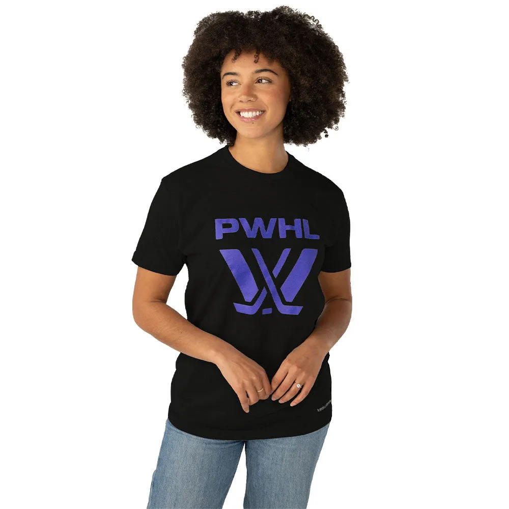 Bauer Pwhl League Women'S Black T Shirt sold by Pro Hockey Life