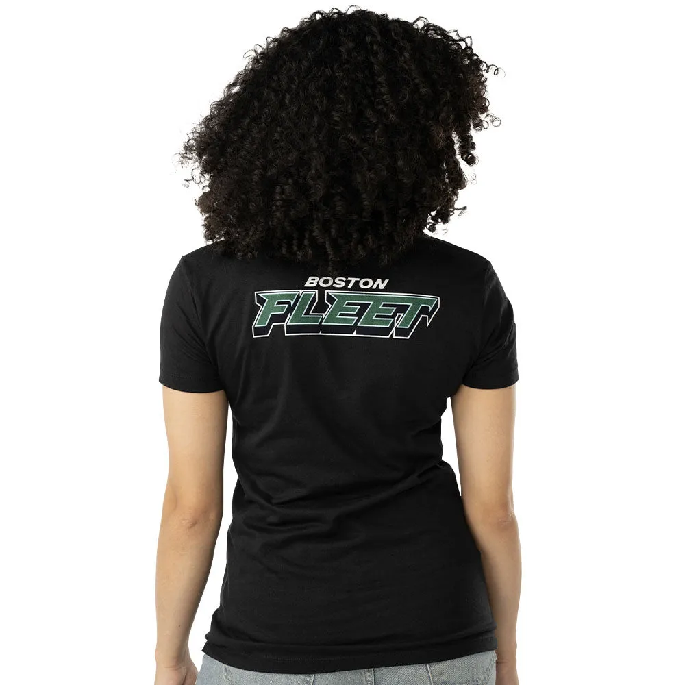 Bauer Boston Fleet Women'S Black T Shirt sold by Pro Hockey Life product image thumbnail 2