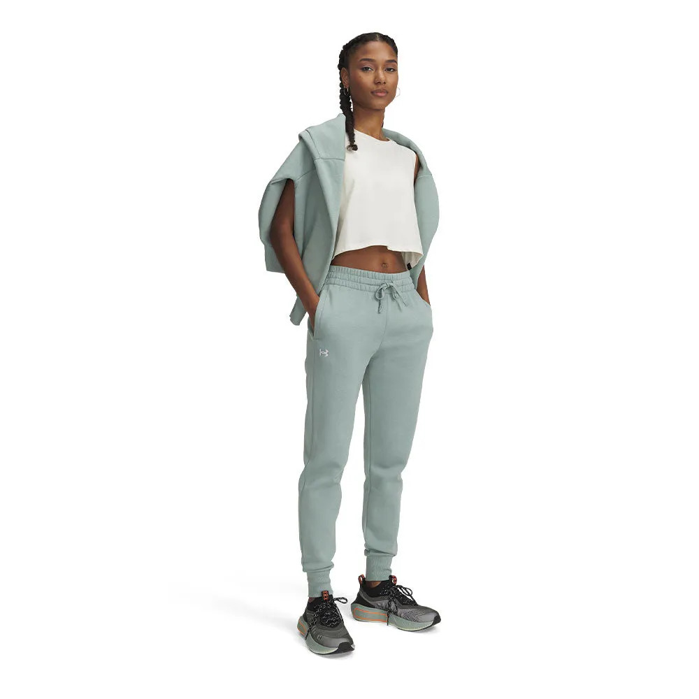 Under Armour Rival Fleece Women'S Green Jogger sold by Pro Hockey Life product image thumbnail 3