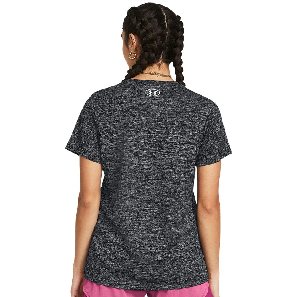 Under Armour Tech Ssc Twist Women'S Black T Shirt sold by Pro Hockey Life product image thumbnail 4