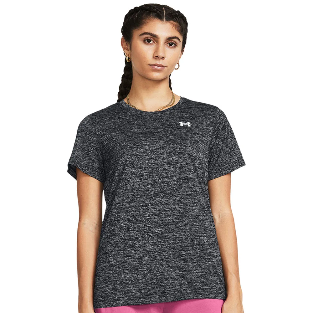 Under Armour Tech Ssc Twist Women'S Black T Shirt sold by Pro Hockey Life product image thumbnail 3