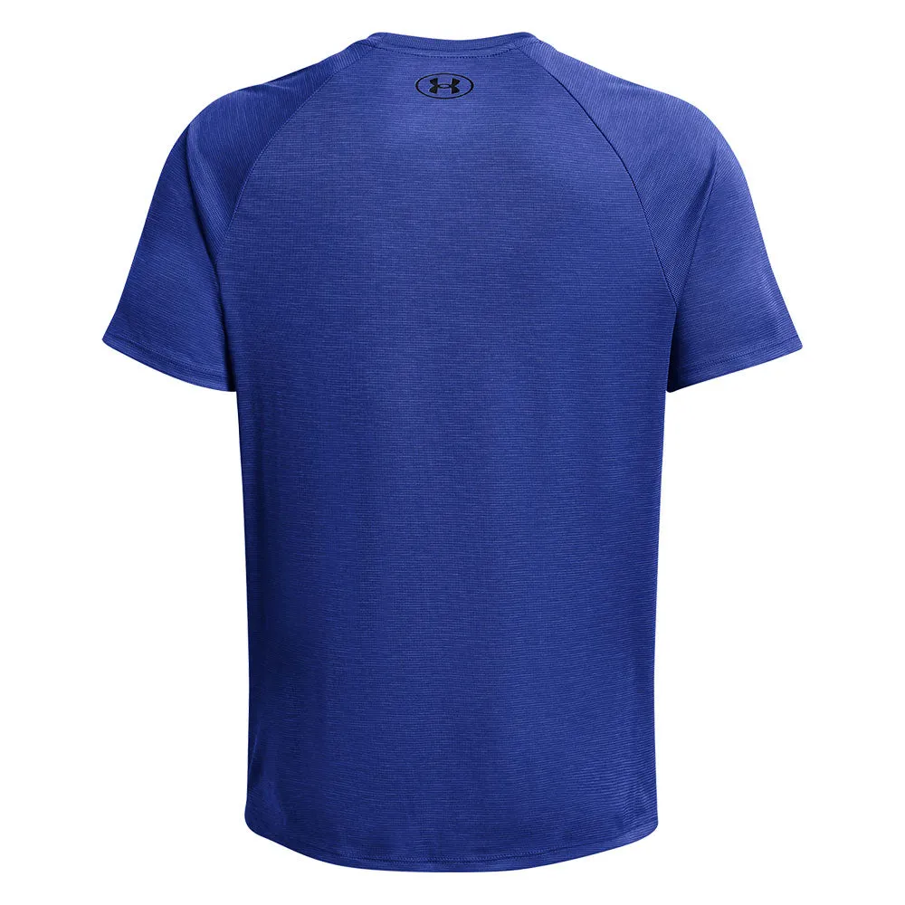 Under Armour Tech Textured Adult Royal T Shirt sold by Pro Hockey Life product image thumbnail 2