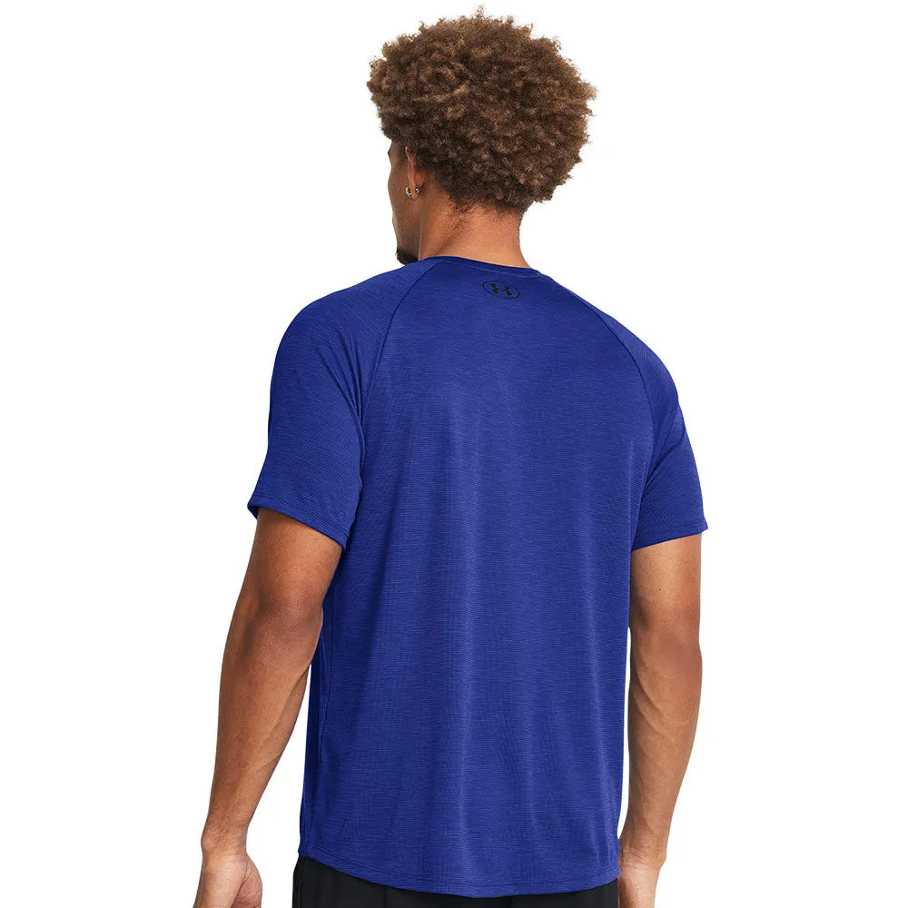 Under Armour Tech Textured Adult Royal T Shirt sold by Pro Hockey Life product image thumbnail 4