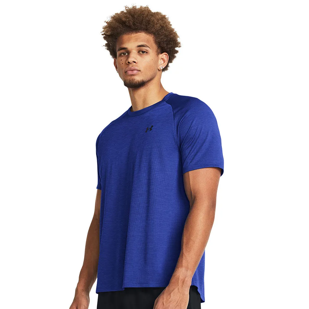 Under Armour Tech Textured Adult Royal T Shirt sold by Pro Hockey Life product image thumbnail 3