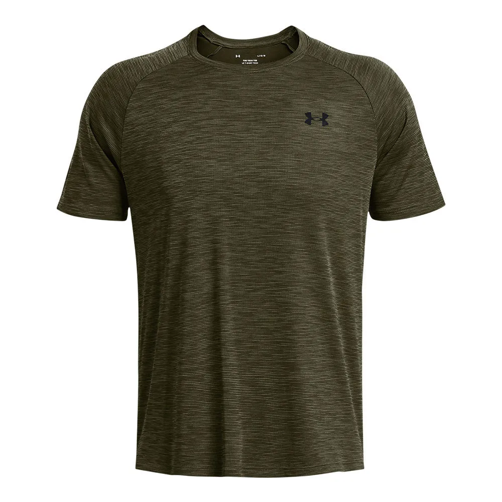 Under Armour Tech Textured Adult Dark Green T Shirt sold by Pro Hockey Life