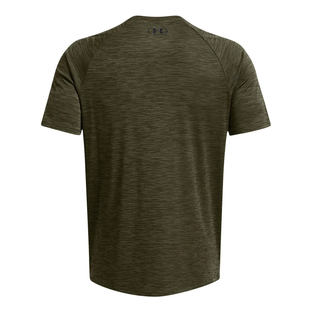 Under Armour Tech Textured Adult Dark Green T Shirt sold by Pro Hockey Life product image thumbnail 2