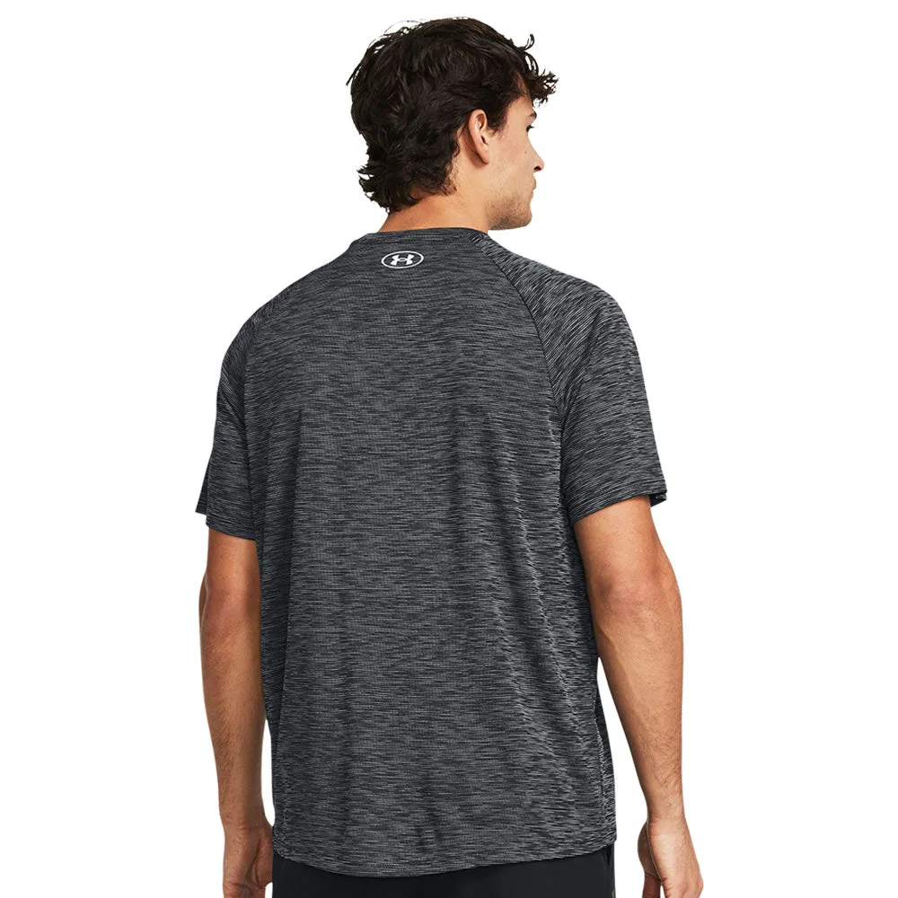Under Armour Tech Textured Adult Black T Shirt sold by Pro Hockey Life product image thumbnail 5