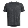 Under Armour Tech Textured Adult Black T Shirt sold by Pro Hockey Life