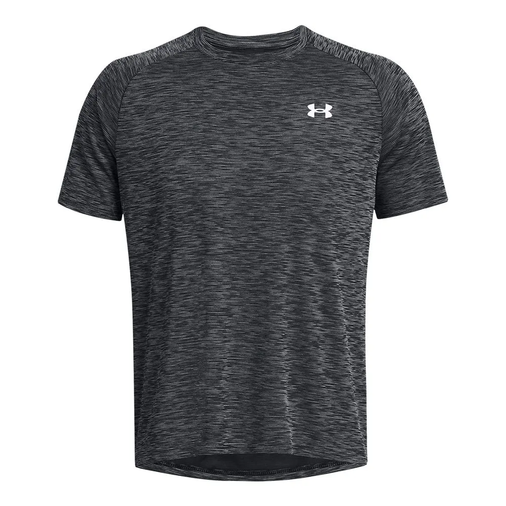 Under Armour Tech Textured Adult Black T Shirt sold by Pro Hockey Life