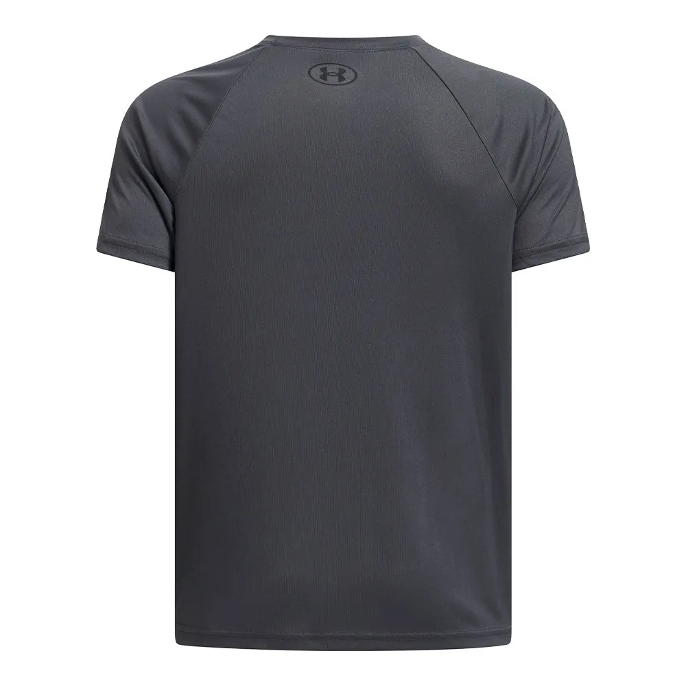 Under Armour Tech Hybrid Print Kid'S Grey T Shirt sold by Pro Hockey Life product image thumbnail 2