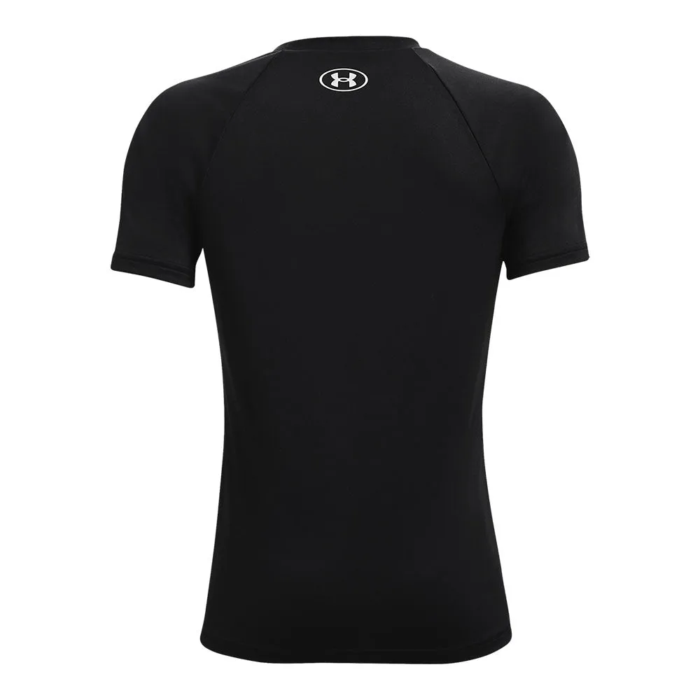 Under Armour Tech Big Logo Kid'S Black T Shirt sold by Pro Hockey Life product image thumbnail 2