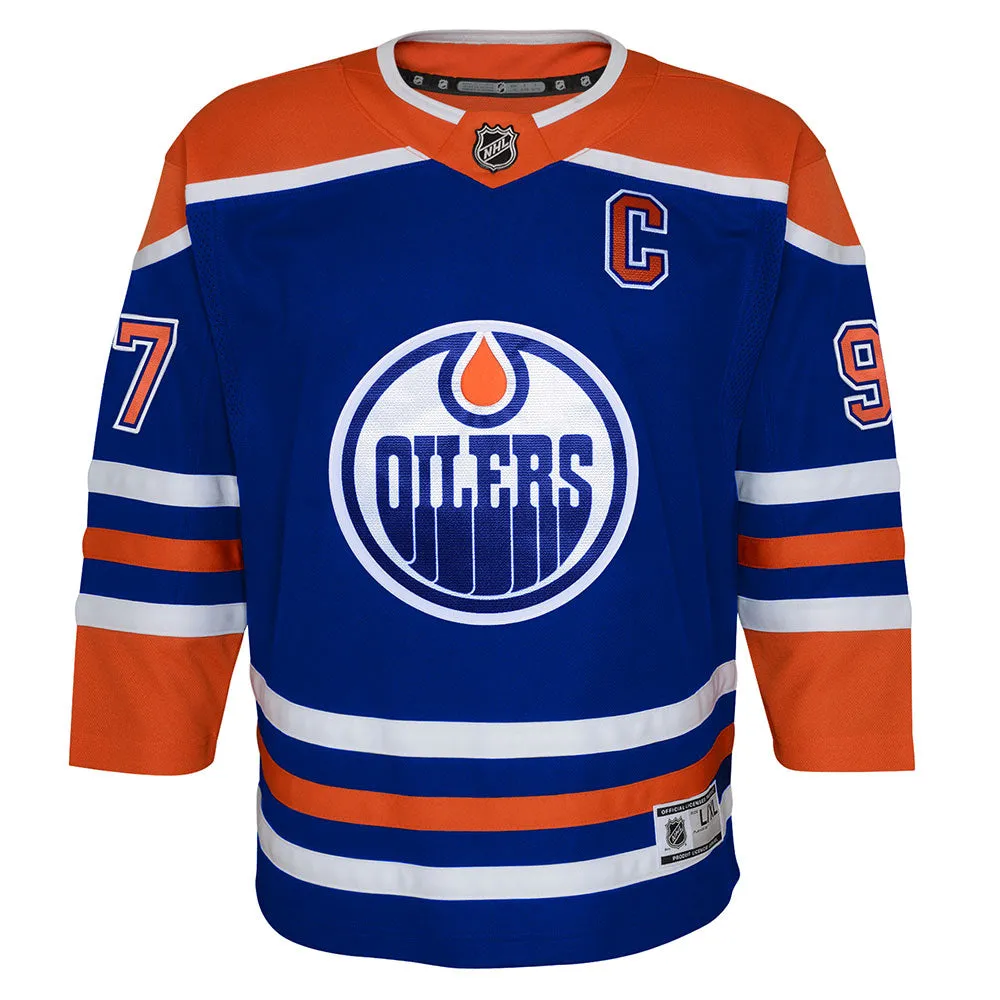 Outerstuff Edmonton Oilers Connor Mcdavid Youth Premier Jersey sold by Pro Hockey Life product image thumbnail 2
