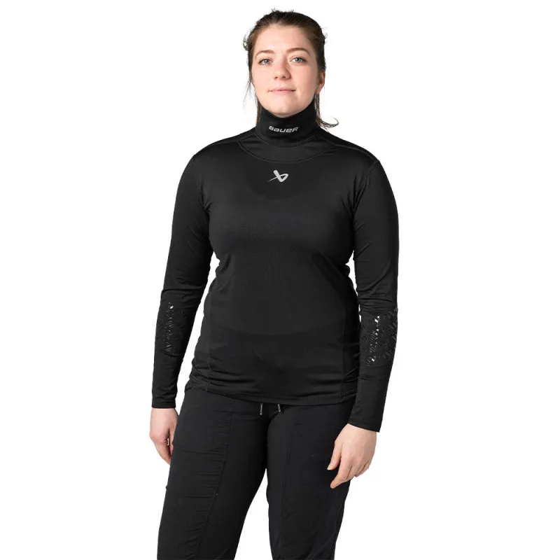 Bauer Neckprotect Women'S Long Sleeve Shirt made by Bauer