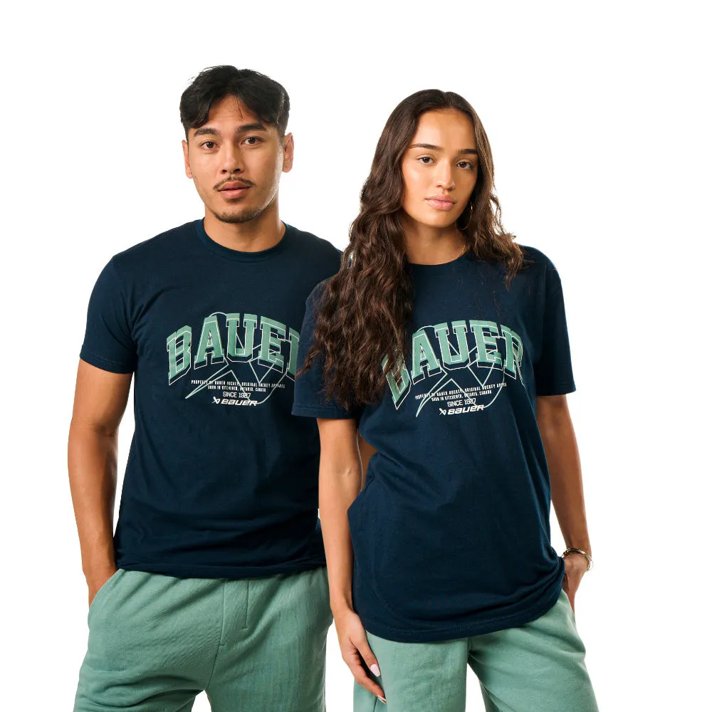 Bauer Collegiate Adult Navy T Shirt sold by Pro Hockey Life