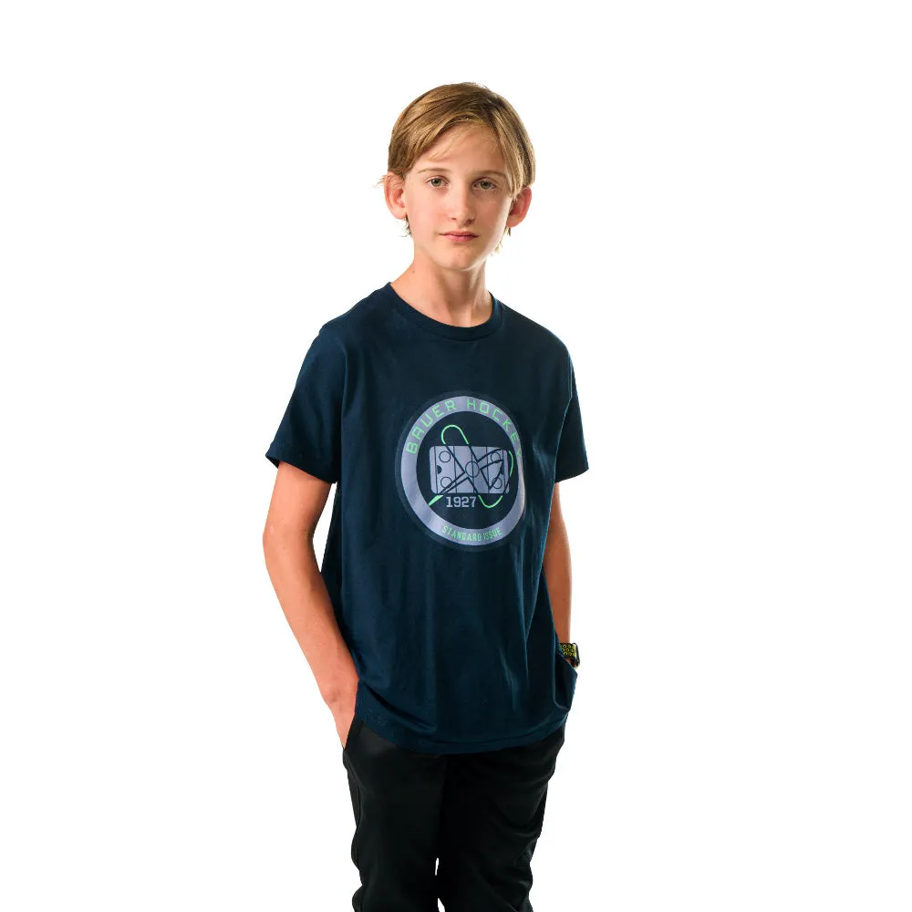Bauer Hockey Rink Youth Navy T Shirt sold by Pro Hockey Life product image thumbnail 5