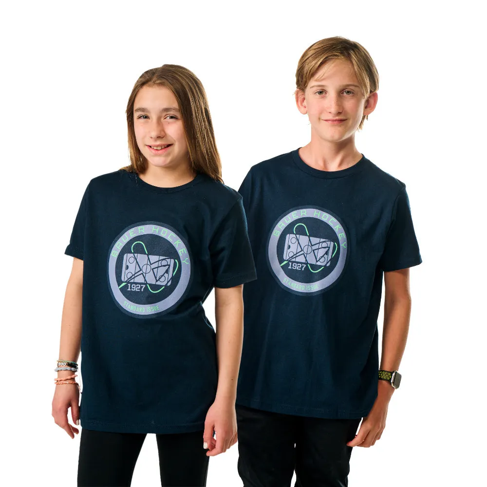 Bauer Hockey Rink Youth Navy T Shirt sold by Pro Hockey Life