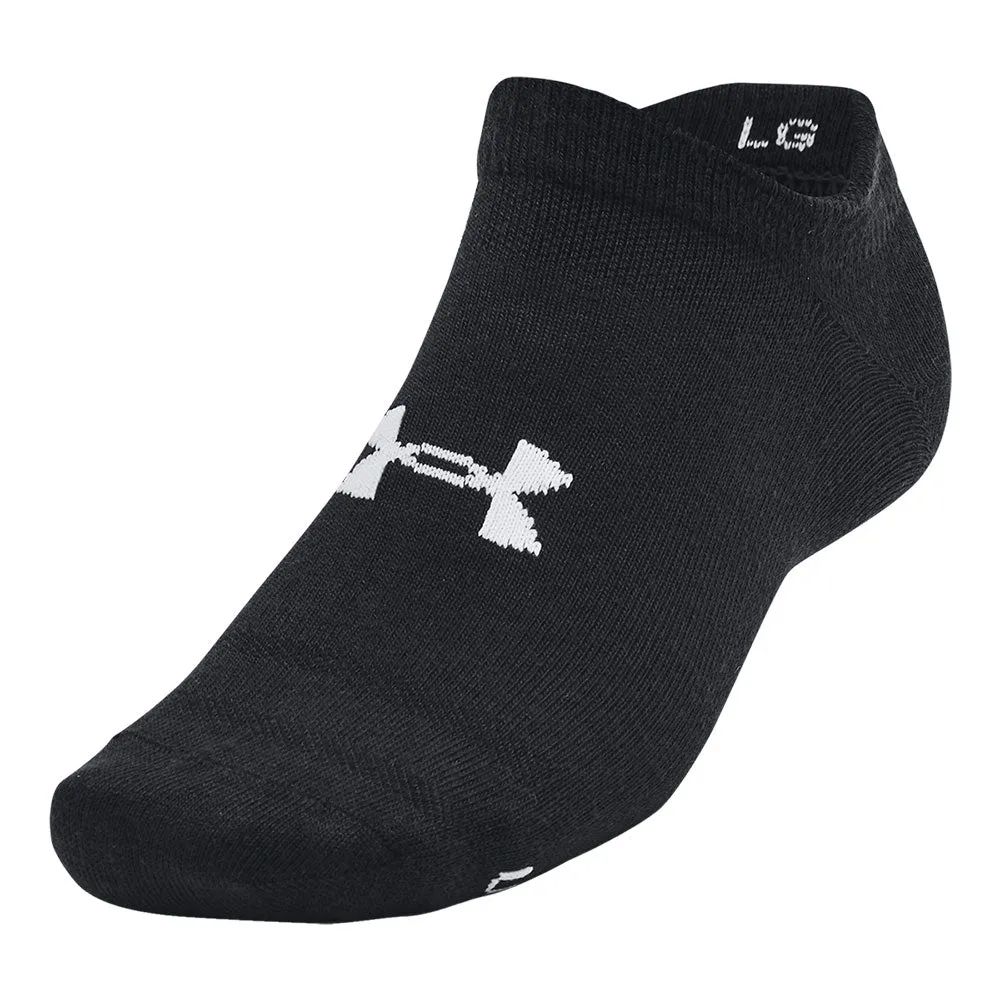 Under Armour Essential Adult Lightweight No Show Socks - 6 Pack sold by Pro Hockey Life product image thumbnail 2