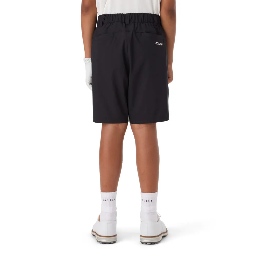 CCM Golf Youth Black Shorts sold by Pro Hockey Life product image thumbnail 3